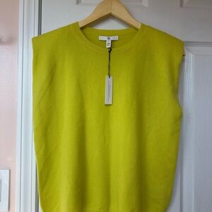 Banana Republic Green Sleeveless Sweater